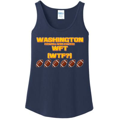 Washington Football Team Est 1932 WFT WTF? Ladies Essential Tank