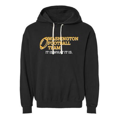 Washington Football Team It Is What It Is Garment-Dyed Fleece Hoodie