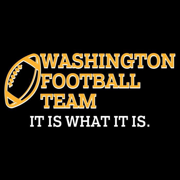 Washington Football Team It Is What It Is Performance Shirt