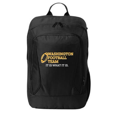 Washington Football Team It Is What It Is City Backpack