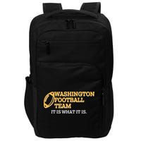 Washington Football Team It Is What It Is Impact Tech Backpack