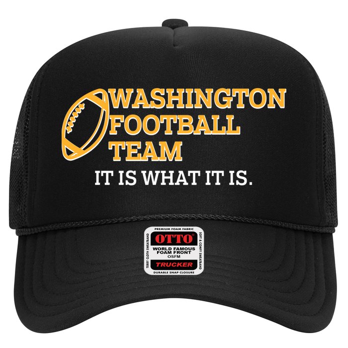 Washington Football Team It Is What It Is Trucker Hat