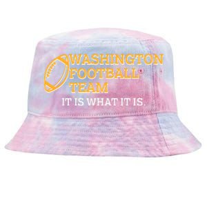 Washington Football Team It Is What It Is Tie-Dyed Bucket Hat