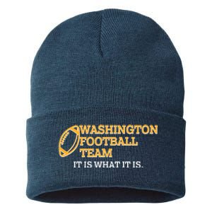 Washington Football Team It Is What It Is Sustainable Knit Beanie