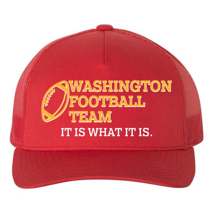 Washington Football Team It Is What It Is Yupoong Adult 5-Panel Trucker Hat