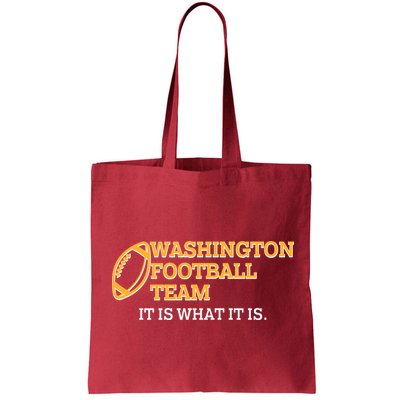 Washington Football Team It Is What It Is Bag