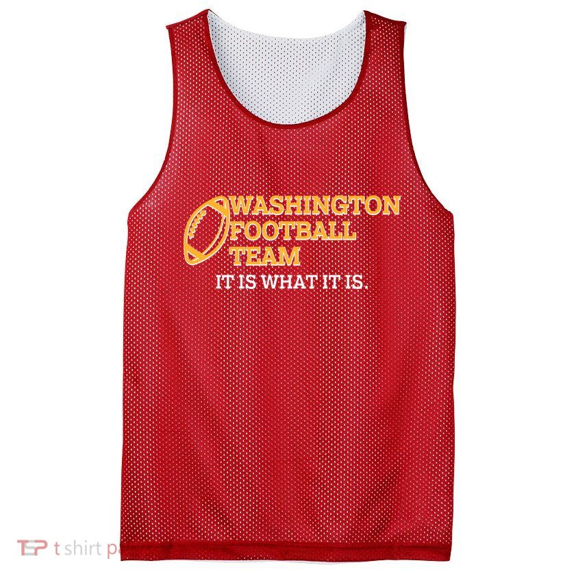 Washington Football Team It Is What It Is Mesh Reversible Basketball Jersey Tank