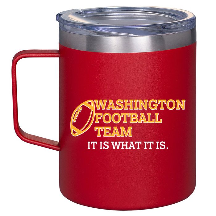Washington Football Team It Is What It Is 12oz Stainless Steel Coffee Mug