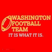 Washington Football Team It Is What It Is Poster