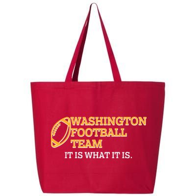 Washington Football Team It Is What It Is 25L Jumbo Tote