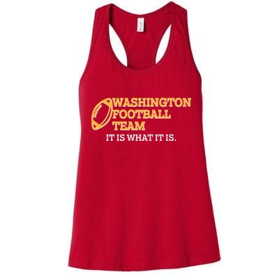 Washington Football Team It Is What It Is Womens Tank Top