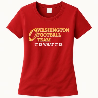 Washington Football Team It Is What It Is Womens T-Shirt