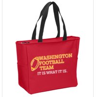 Washington Football Team It Is What It Is Zip Tote Bag