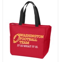 Washington Football Team It Is What It Is Zip Tote Bag