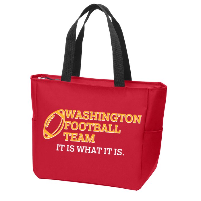 Washington Football Team It Is What It Is Zip Tote Bag