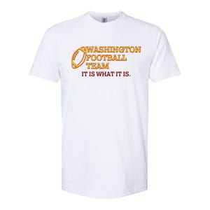 Washington Football Team It Is What It Is Softstyle CVC T-Shirt