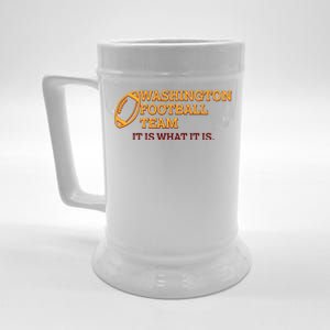 Washington Football Team It Is What It Is Beer Stein