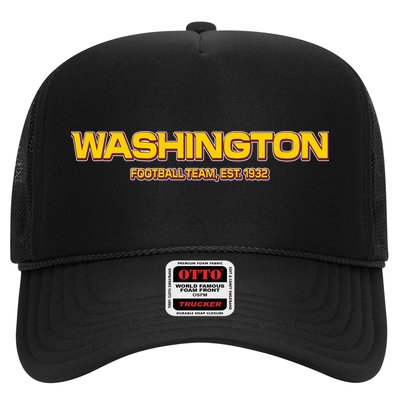 Washington Football Team Logo Trucker Hat