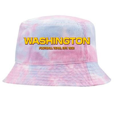 Washington Football Team Logo Tie-Dyed Bucket Hat