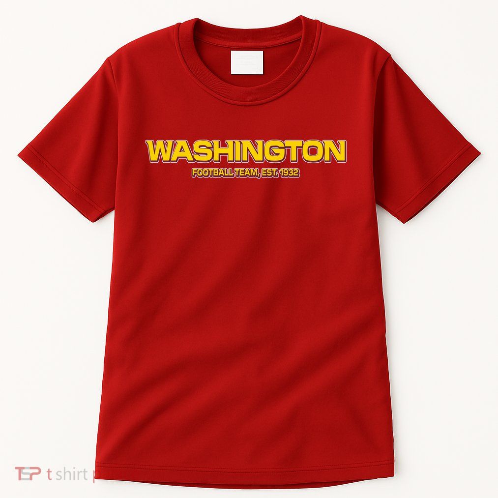 Washington Football Team Logo Tall T-Shirt