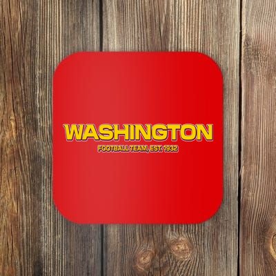 Washington Football Team Logo Coaster