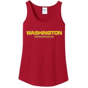 Washington Football Team Logo Ladies Essential Tank