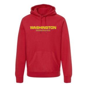 Washington Football Team Logo Premium Hoodie