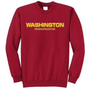 Washington Football Team Logo Tall Sweatshirt