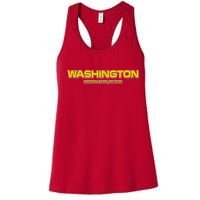 Washington Football Team Logo Women's Racerback Tank