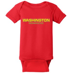 Washington Football Team Logo Baby Bodysuit