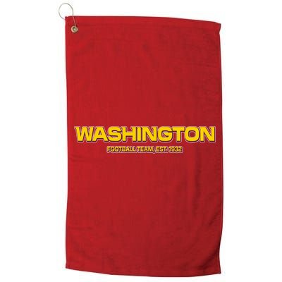 Washington Football Team Logo Golf Towel