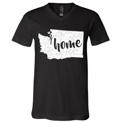 Washington Home State V-Neck T-Shirt