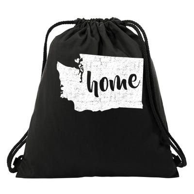 Washington Home State Drawstring Bag