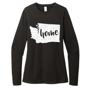 Washington Home State Womens CVC Long Sleeve Shirt