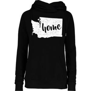 Washington Home State Womens Funnel Neck Pullover Hood