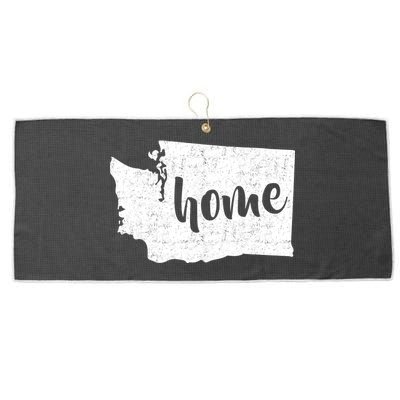 Washington Home State Large Microfiber Waffle Golf Towel