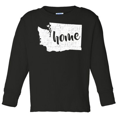 Washington Home State Toddler Long Sleeve Shirt