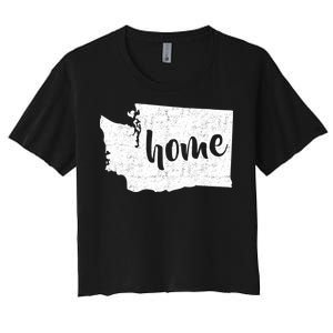 Washington Home State Women's Crop Top Tee