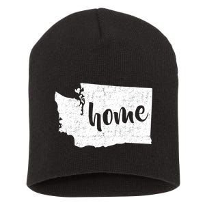 Washington Home State Short Acrylic Beanie