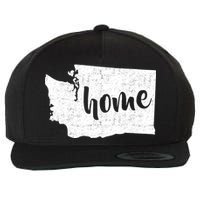 Washington Home State Wool Snapback Cap