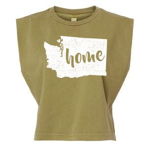 Washington Home State Garment-Dyed Women's Muscle Tee