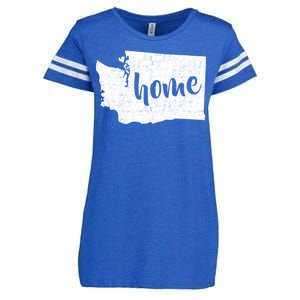 Washington Home State Enza Ladies Jersey Football T-Shirt