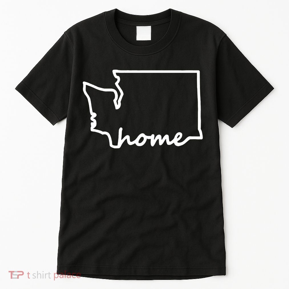 Washington Home State Map Tall T-Shirt