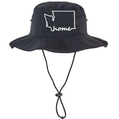 Washington Home State Map Bucket Hat