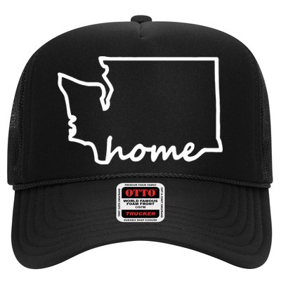 Washington Home State Map Trucker Hat