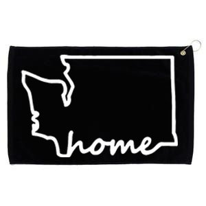 Washington Home State Map Grommeted Golf Towel