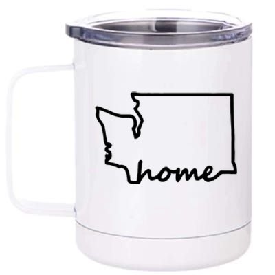 Washington Home State Map 12 oz Stainless Steel Tumbler Cup