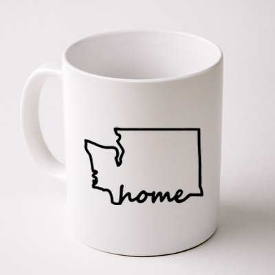 Washington Home State Map Coffee Mug