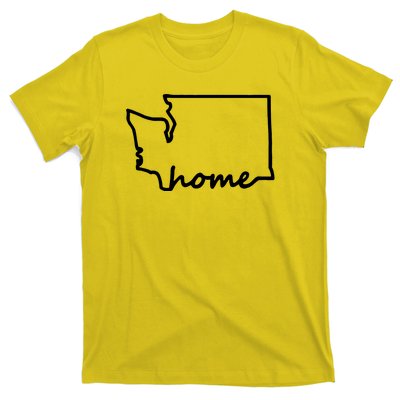 Washington Home State Map T-Shirt