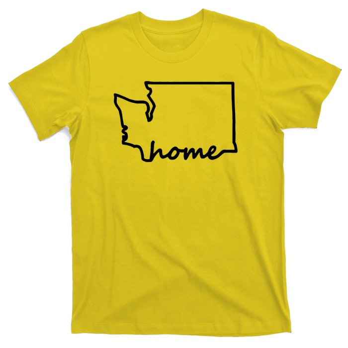 Washington Home State Map T-Shirt